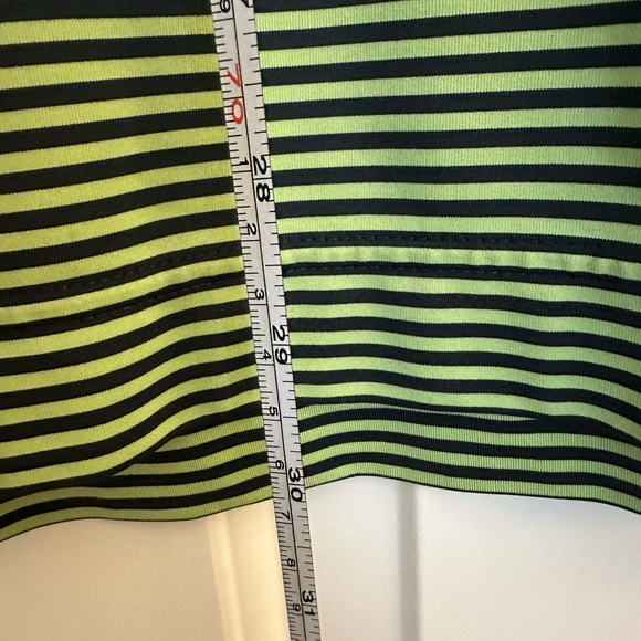 Men’s Medium FootJoy green and‎ blue striped golf shirt - Picture 8 of 9
